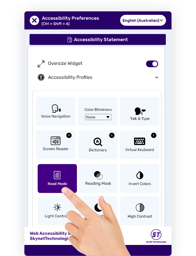 australian accessibilitywidget