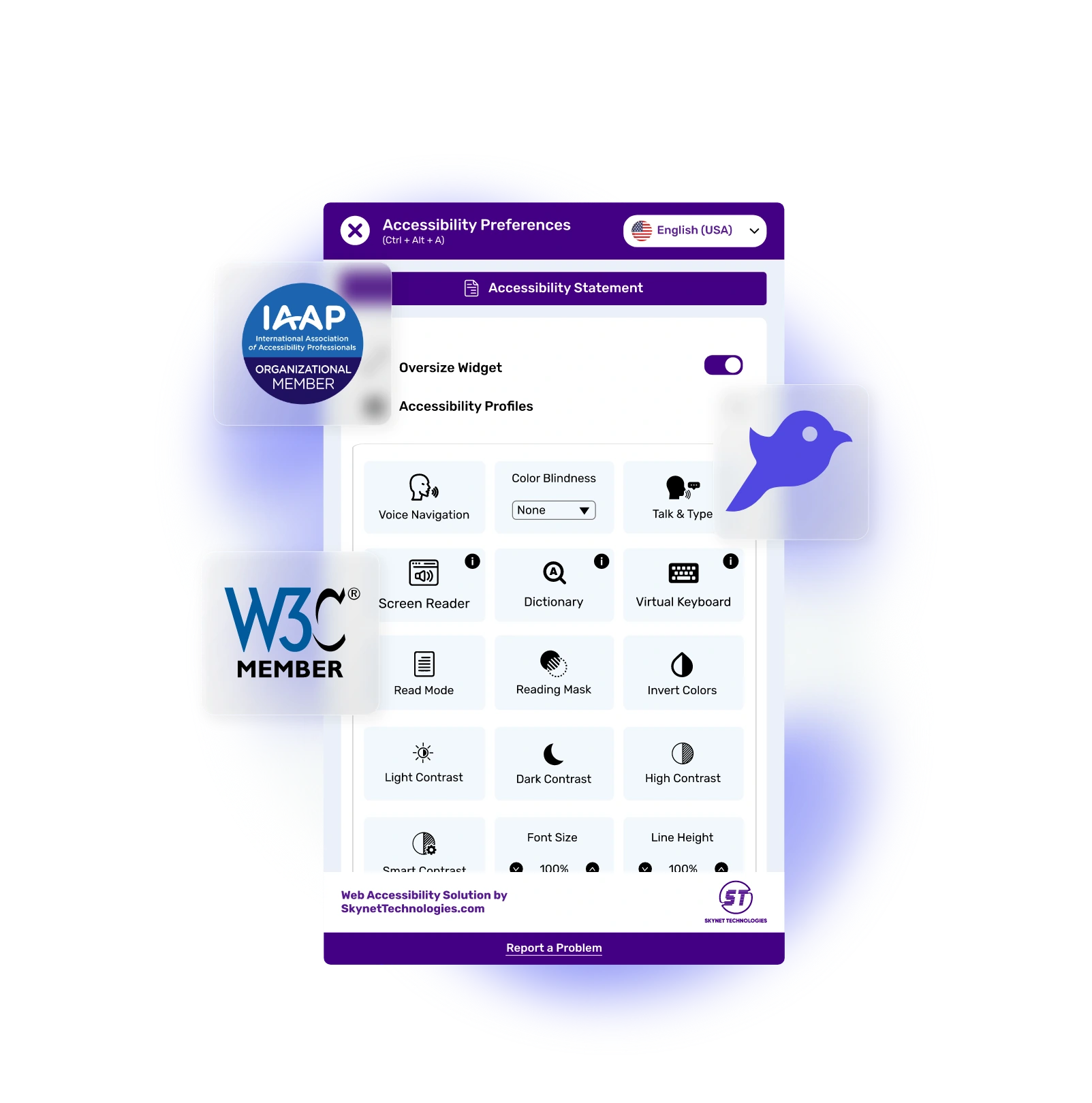Experro Accessibility Widget