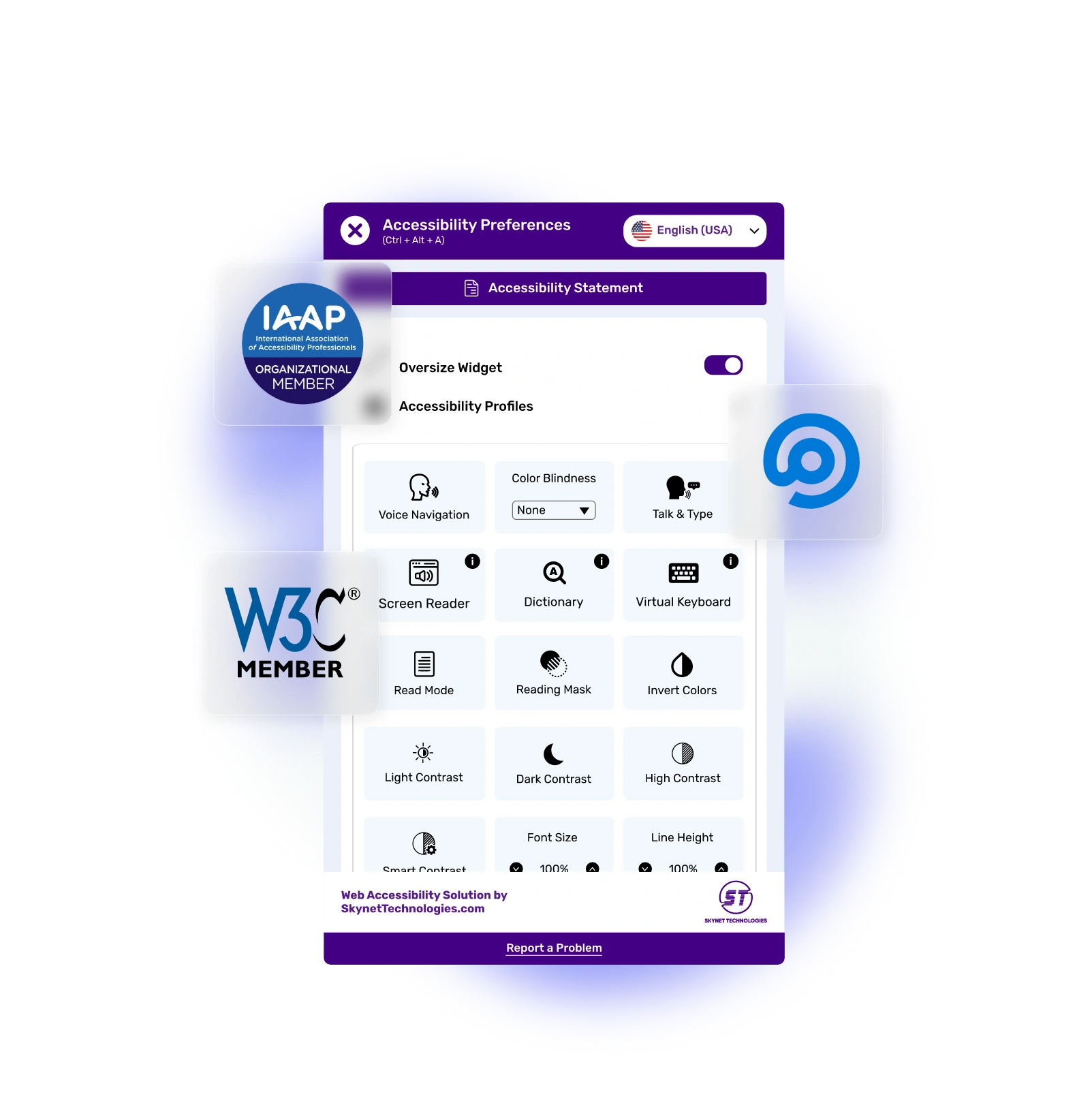 FreeScout Accessibility Widget