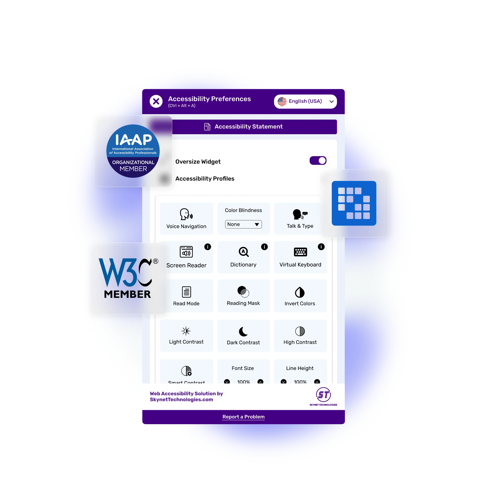 Liferay Accessibility Widget