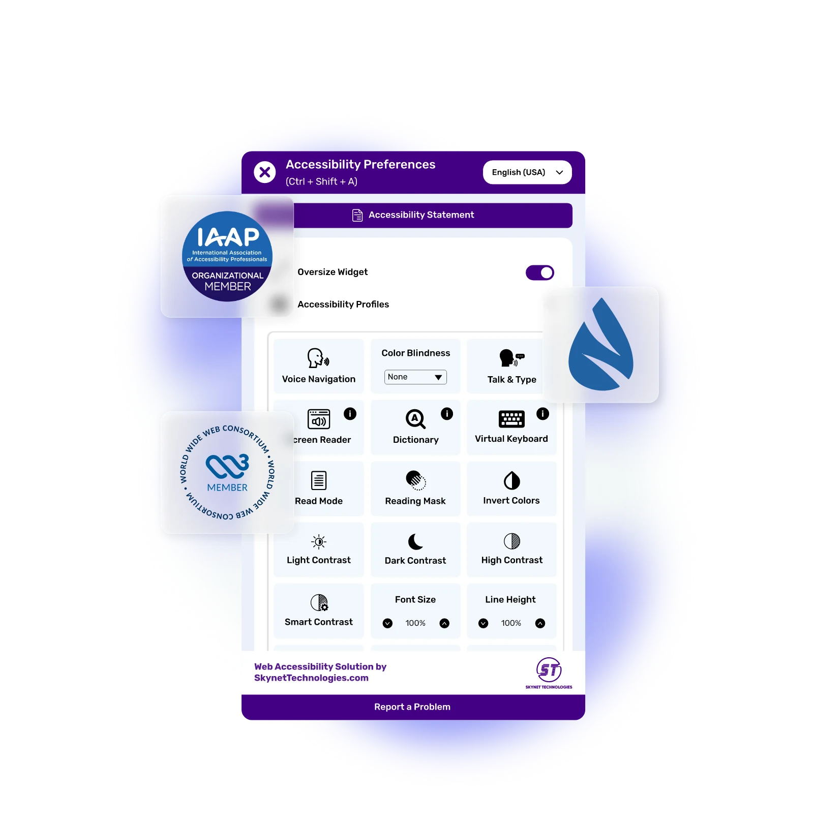 NukeViet Accessibility Widget