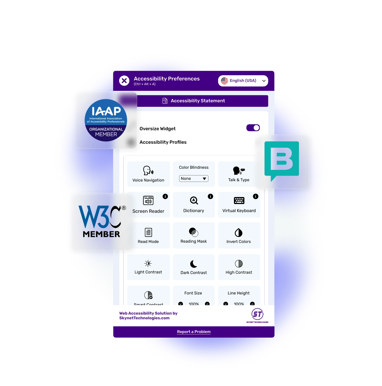 Storyblok Accessibility Widget