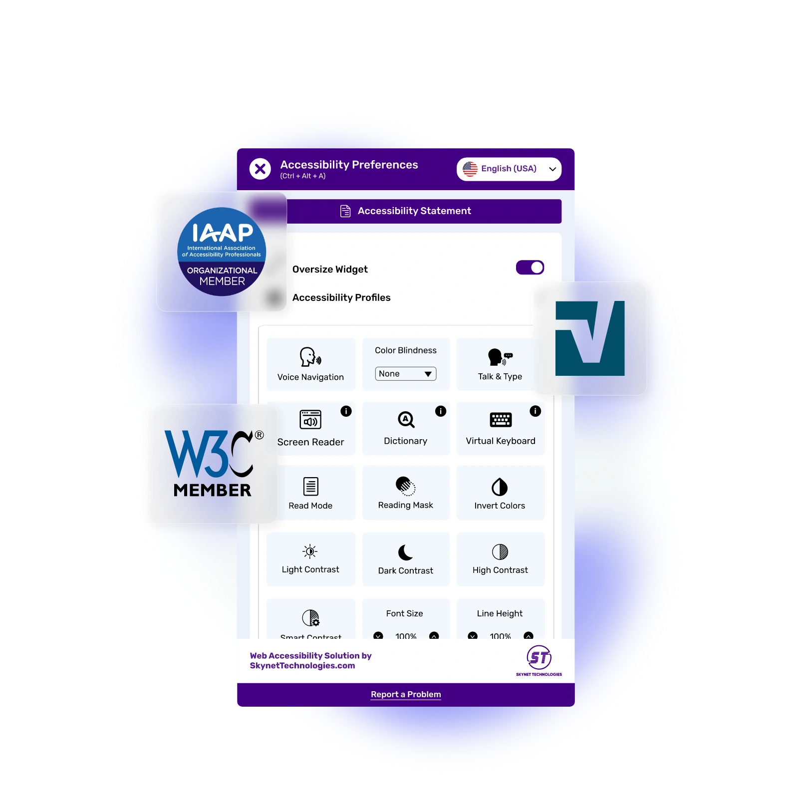 vBulletin Accessibility Widget