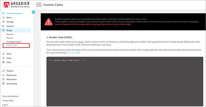 arcadier website accessibility remediation