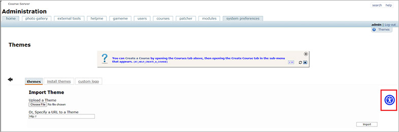 atutor ada website accessibility