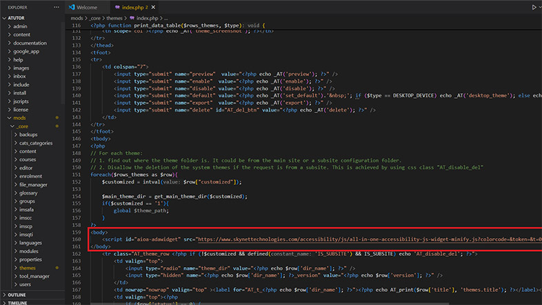 atutor wcag web accessibility