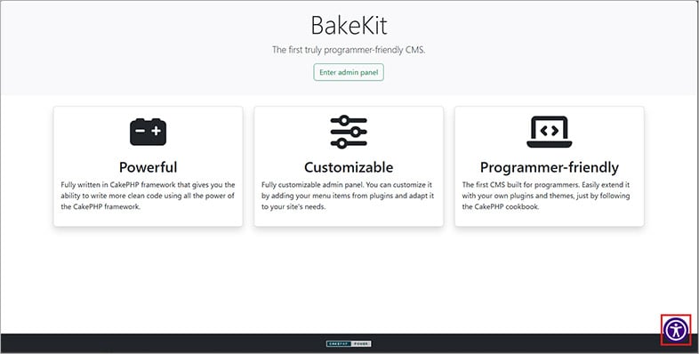 bakekit wcag web accessibility