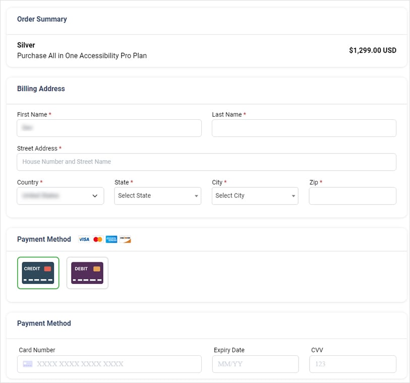 BigCommerce Multi Storefront WCAG Accessibility
