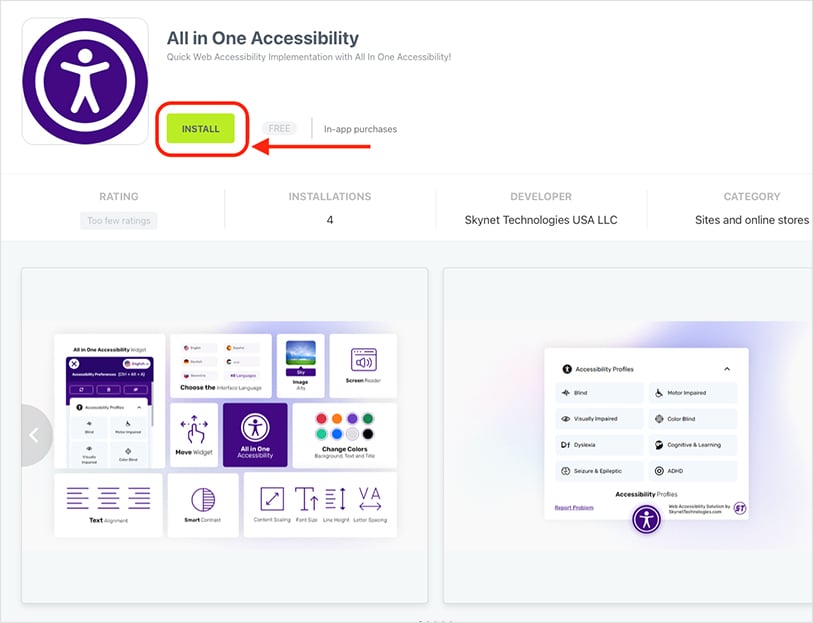 Bitrix24 all in one accessibility