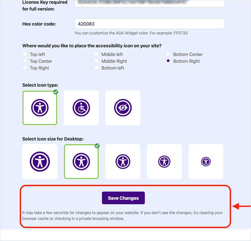 Enable Bitrix24 All in One Accessibility