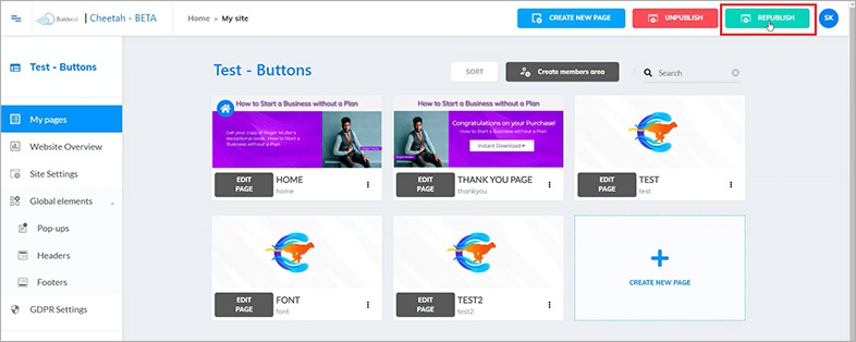 ada accessible builderall website