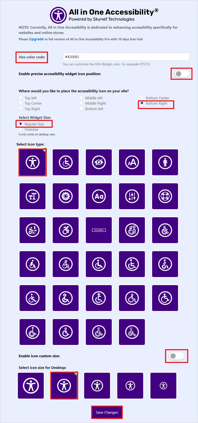 cmsmadesimple accessible website design
