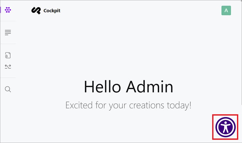 cockpit ada website accessibility