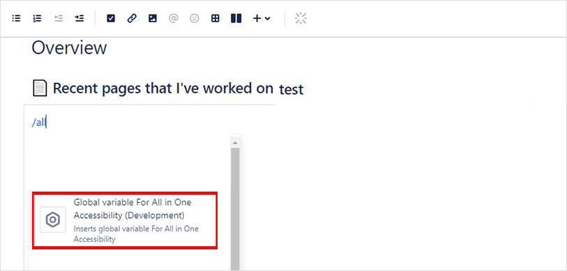 Confluence Website Accessibility