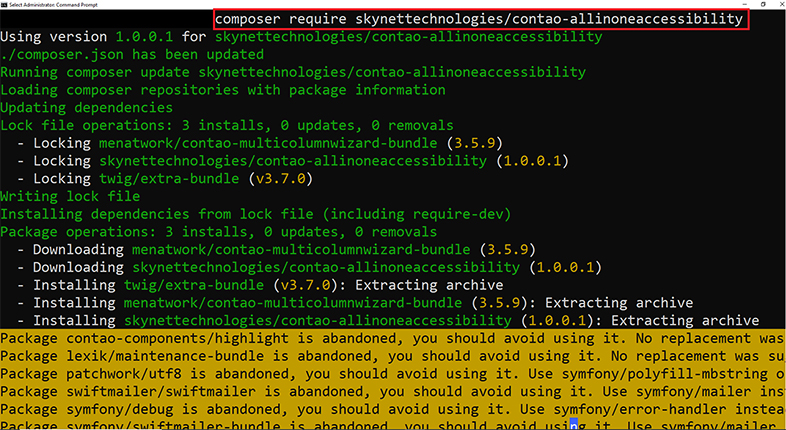 contaocms website accessibility remediation