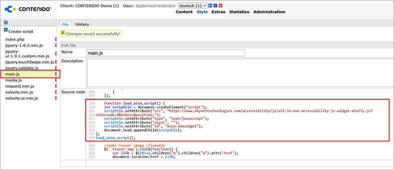 contenido ada website accessibility