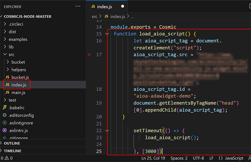 cosmic wcag web accessibility