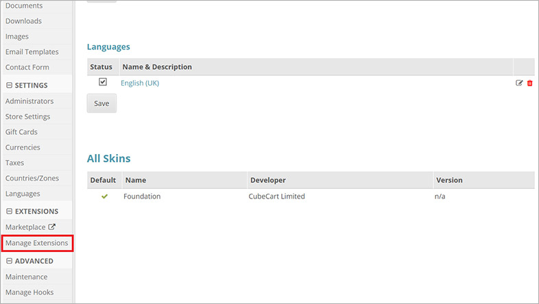 cubecart wcag web accessibility