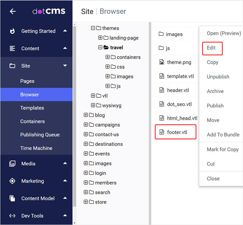 dot-cms ada website accessibility