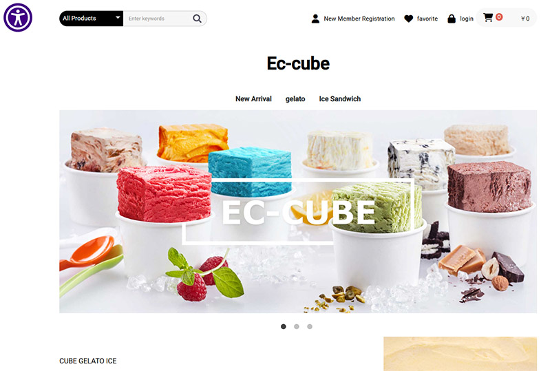 ec-cube wcag web accessibility