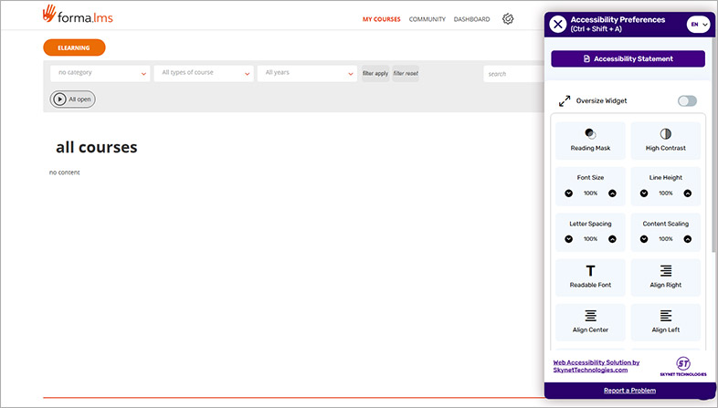 forma wcag web accessibility