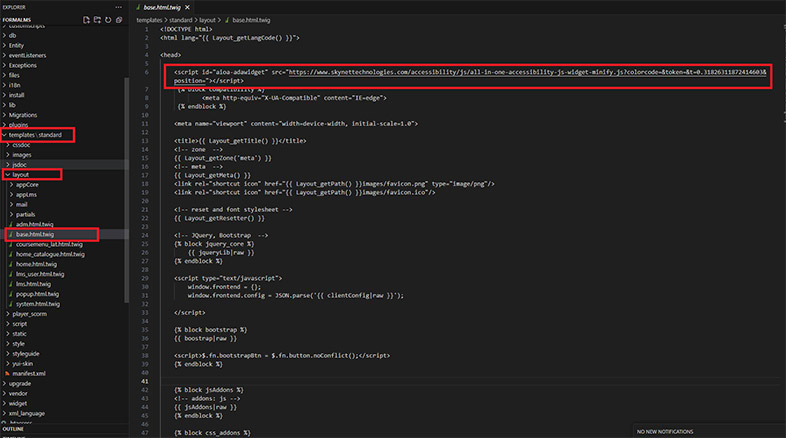 forma website accessibility remediation