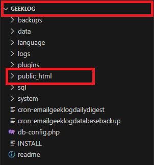 geeklog website accessibility remediation