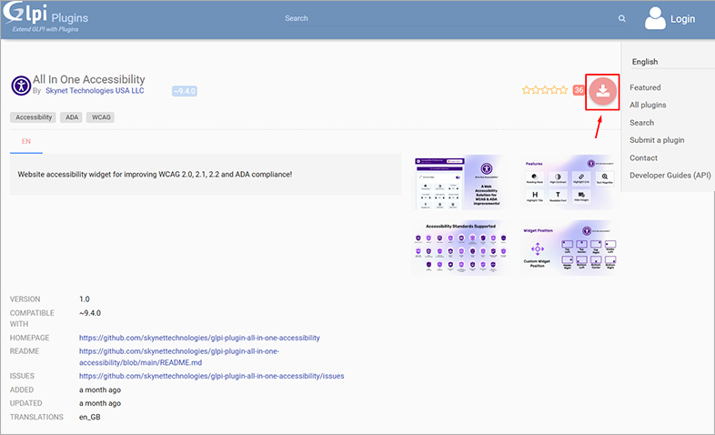 glpi website accessibility remediation