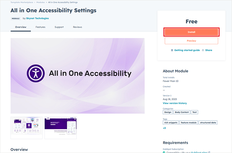 hobspot website accessibility remediation