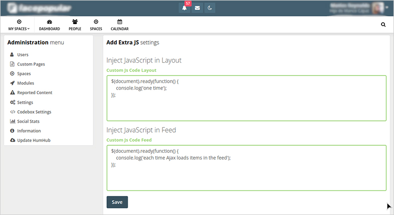 humhub website accessibility remediation
