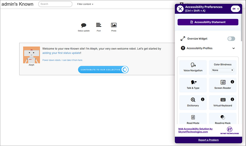 known ada website accessibility