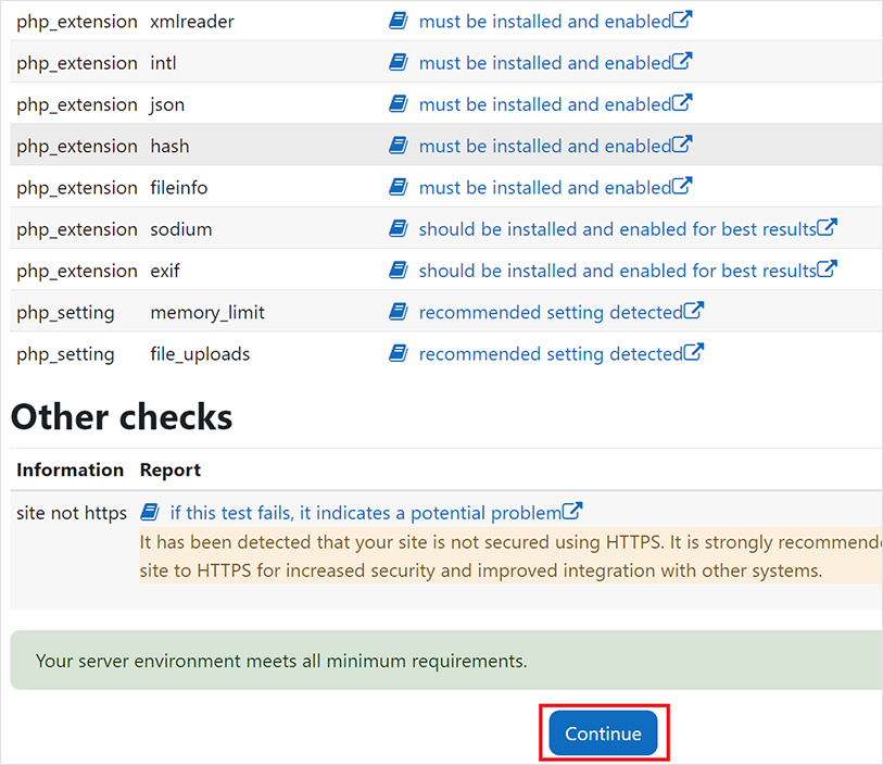 Moodle website accessibility plugin