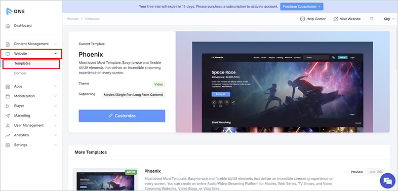 muvione-cms website accessibility remediation