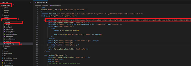 myaac website accessibility remediation
