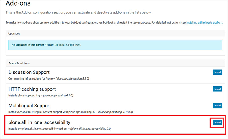 plone website accessibility remediation