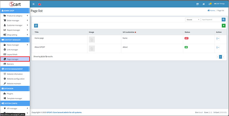 s-cart website accessibility remediation