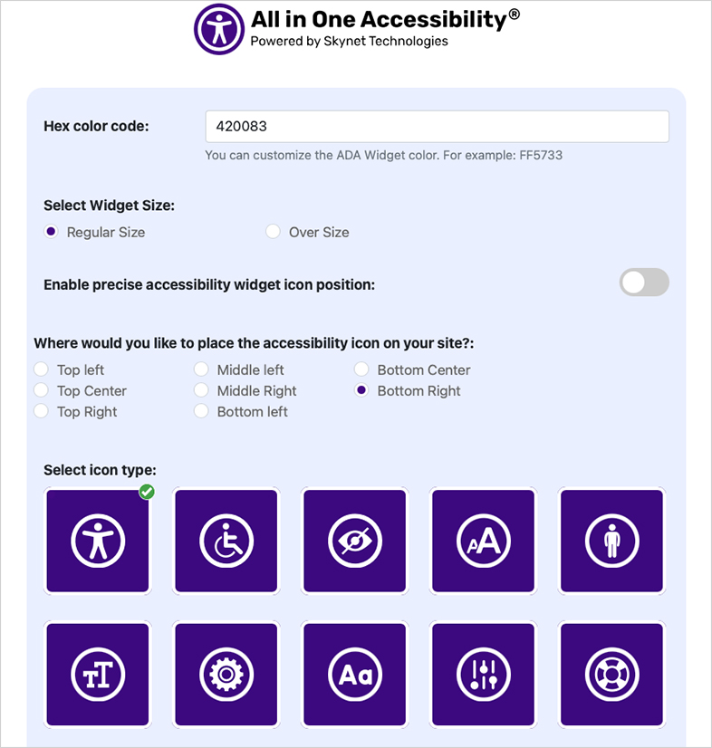 sanity wcag web accessibility