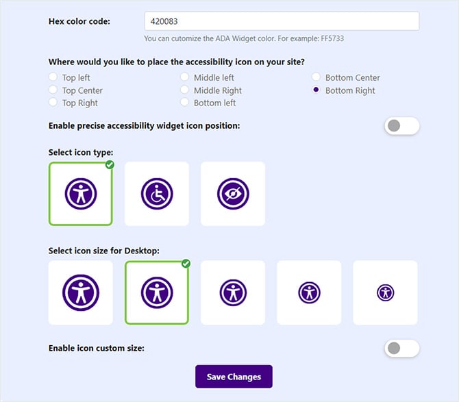 Shopify ADA Compliance Toolbar Installation