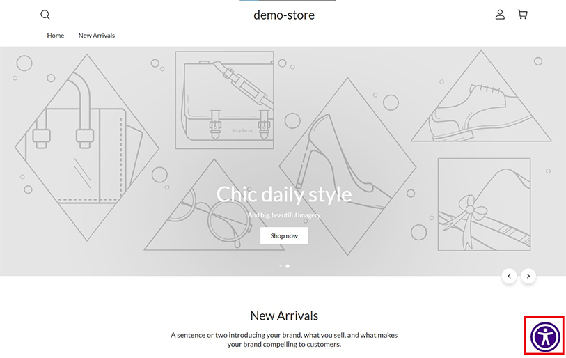 shoplazza wcag website accessibility
