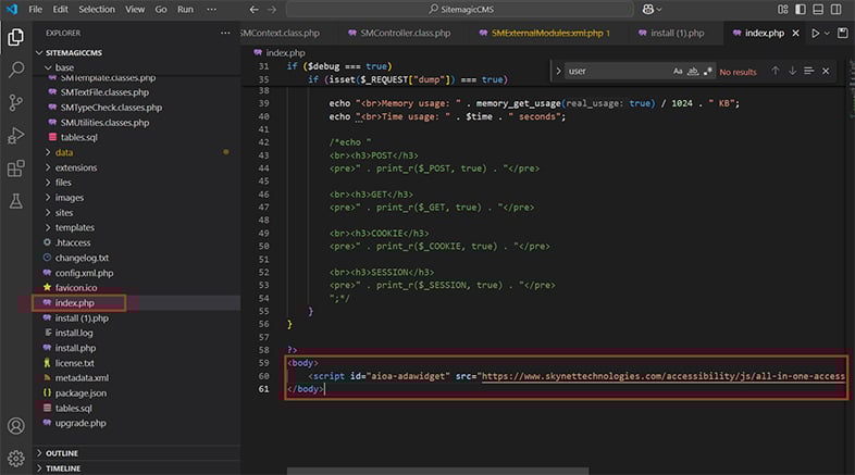 sitemagic website accessibility remediation