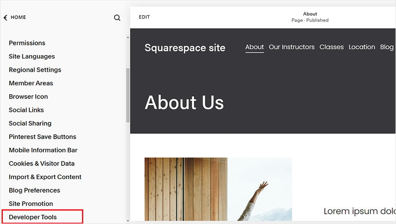 squarespace wcag web accessibility