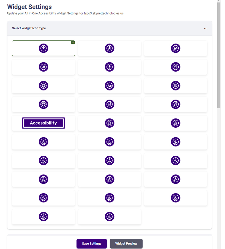accessible typo3 website design