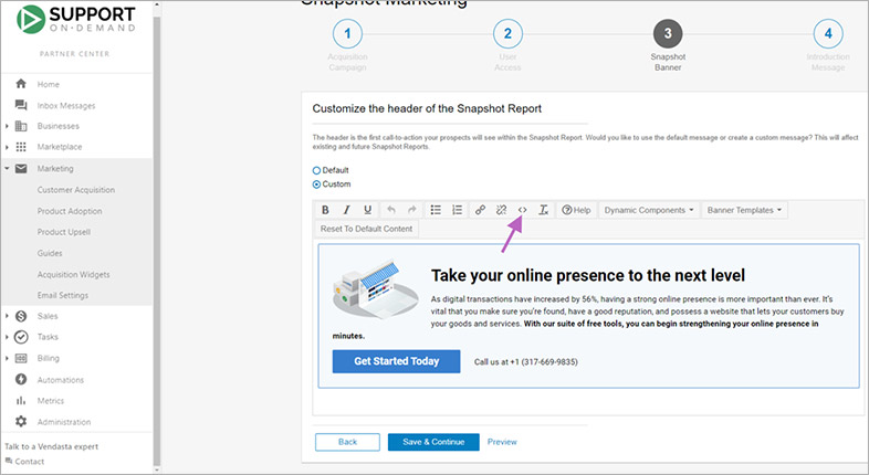vendasta wcag web accessibility