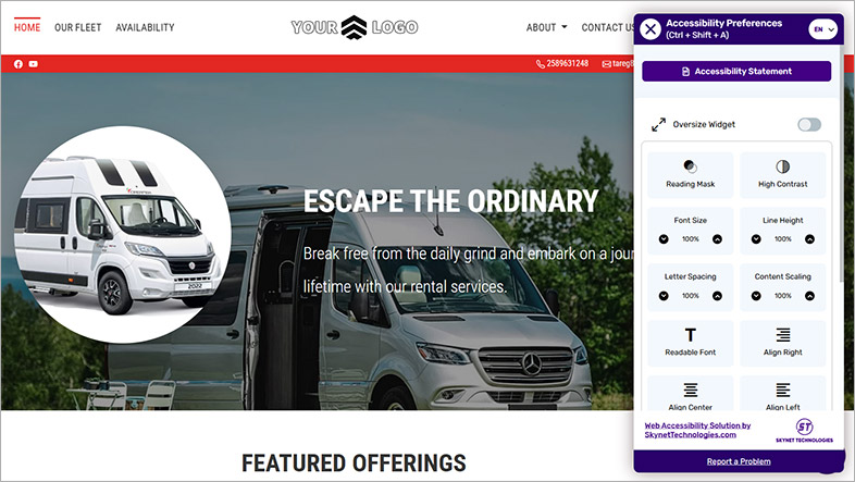 accessible vevs accessible website design