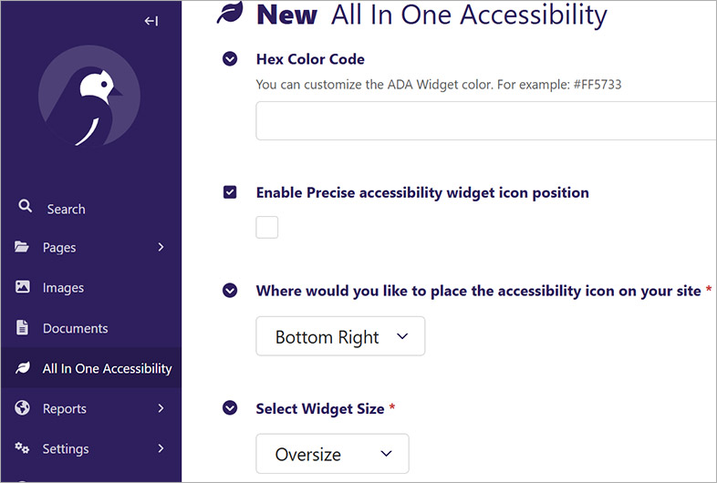 wagtail wcag web accessibility
