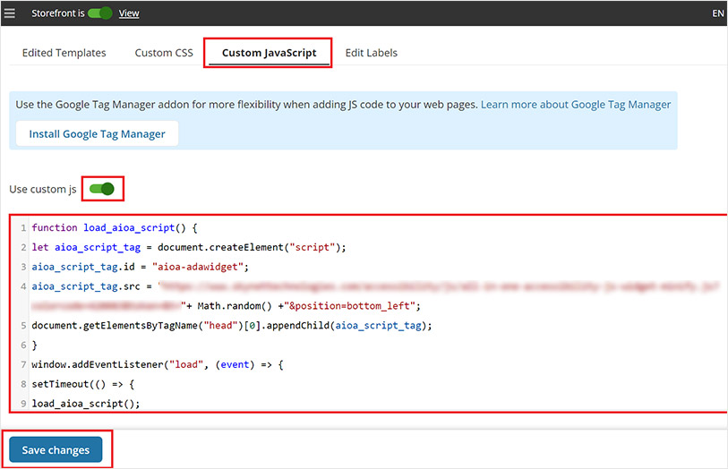 x-cart wcag web accessibility