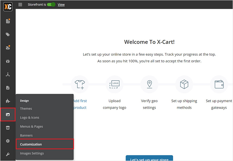 x-cart website accessibility remediation
