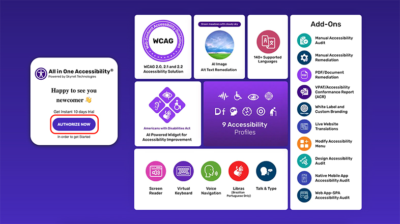 yampi wcag web accessibility