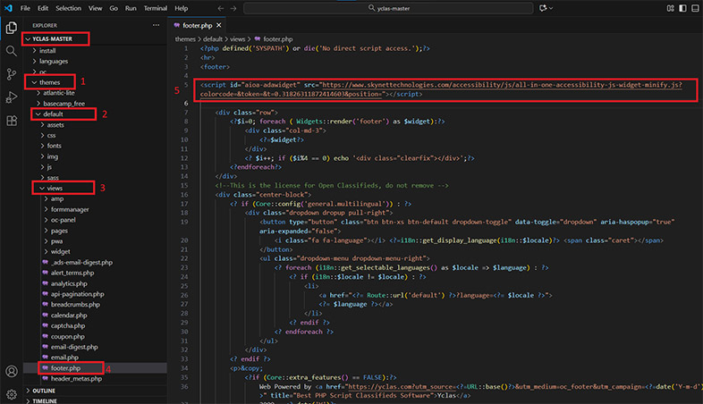 yclas website accessibility remediation