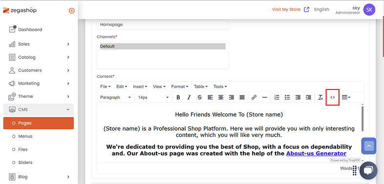 zegashop all in one accessibility